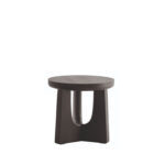 Lennon Side Table (D.42) Dark Walnut Wood