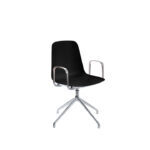 LOLA 04 Office Chair Aluminium Black