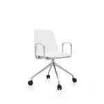 LOLA-04 Office Chair Plastic Khaki Shelle