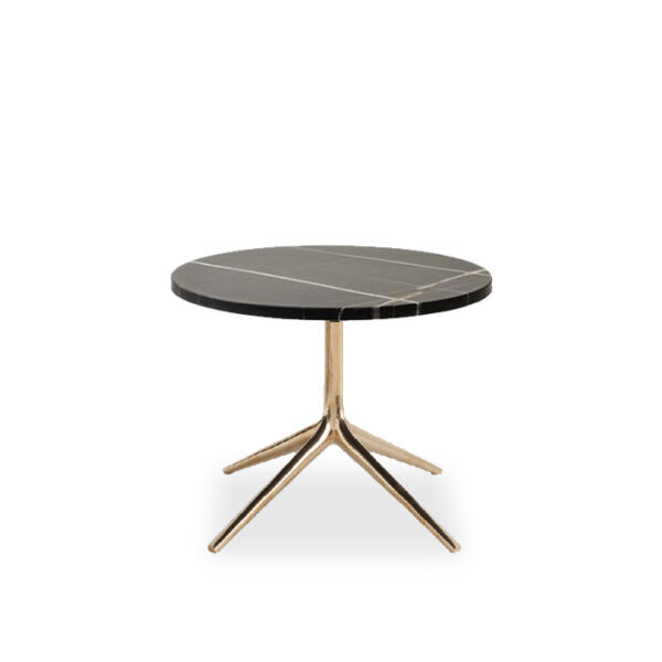 Lunisolar Side Table Black Rock Beam