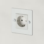 1G Euro Socket / White