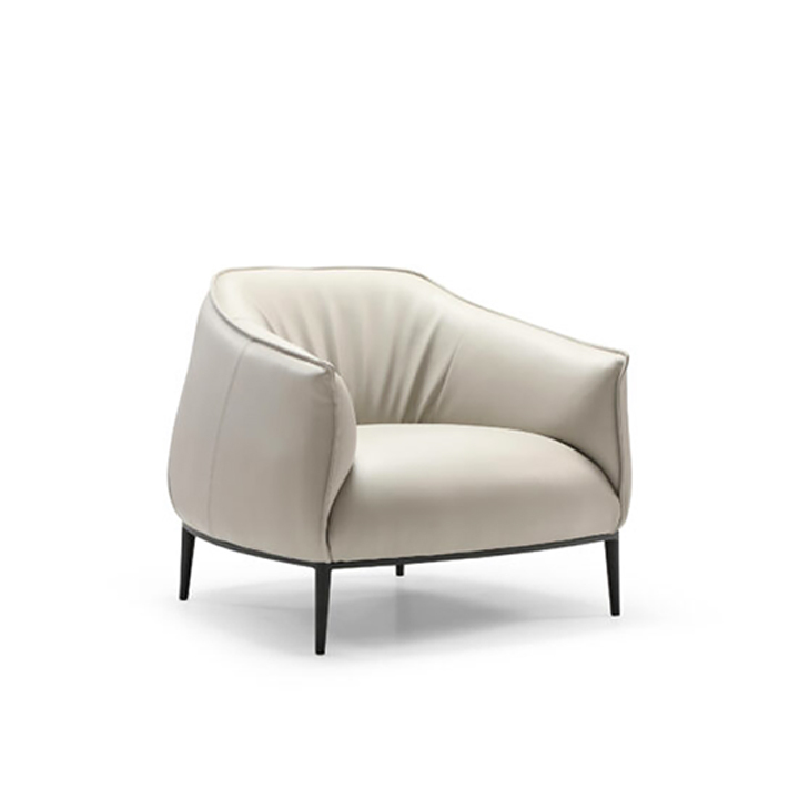 MARCUS-TAUPE-LOUNGE-CHAIR-A3KR65ML-A.jpg Marcus Lounge Chair Light Grey Microfiber Leather - Image 1