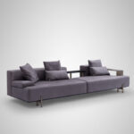 Maggiore Sofa Grey Fabric - Image 2