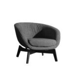 Marshall Lounge Chair A3 Fabric Solid Wood - Image 3