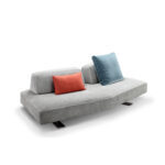 Naples Air - 3 Seater Sofa Grey Fabric