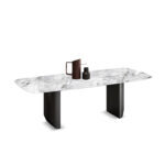 Neale Dining Table Iron White