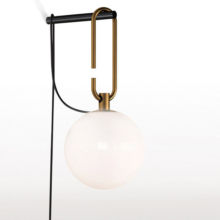 NH-Wall-Lamp-Black-Brass-1.jpg NH Wall Lamp - Image 1
