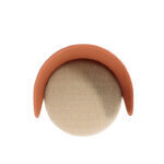 Noka Lounge Chair Terracotta Fabric - Image 4