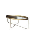 Palencia Coffee Table Gold Stainless Steel