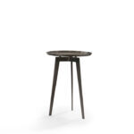 Perla Side Table - 0.5 Stainless Steel Wire Drawing