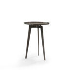 Perla Side Table - 0.4 Stainless Steel Wire Drawing