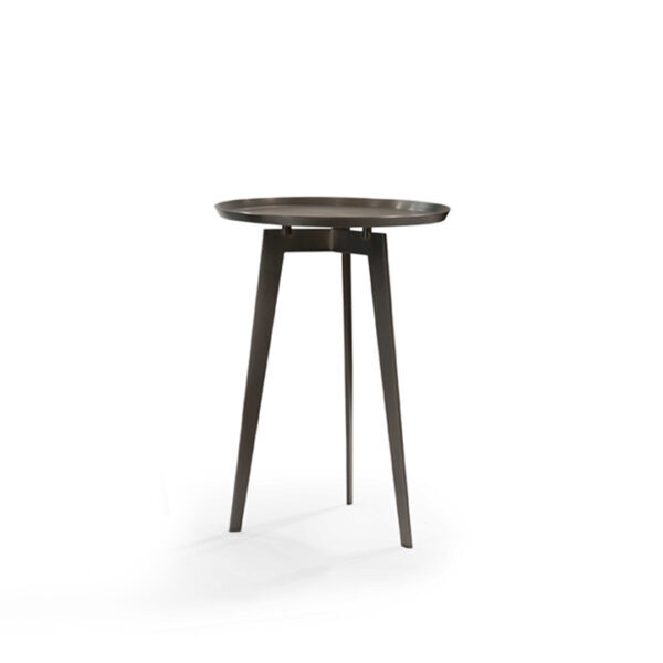 Perla Side Table - 0.4 Stainless Steel Wire Drawing