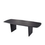 Rami Dining Table Black Wood - Image 2