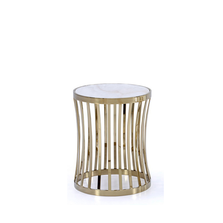 RING-B-SIDE-TABLE-A16657H-G.jpg Ring B White marble - Image 1