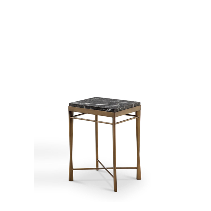 RORY-63-SIDE-TABLE-A4ST651.jpg Rory Side Table - 63 Grey Marble - Image 1