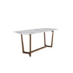 Stark Console Table White Marble