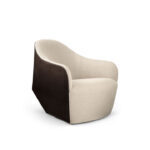 Sudbury Lounge Chair White Fabric