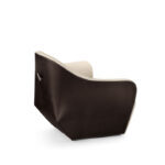 Sudbury Lounge Chair White Fabric - Image 3