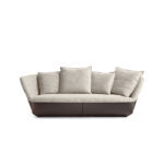 Sudbury Sofa – 3 Seater Sofa White Fabric