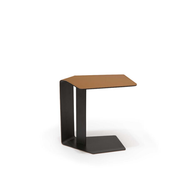 Suelo Side Table Metal Brown