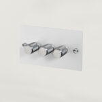 3G Dimmer / White / Steel