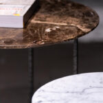 Sabi Oval Coffee Table - Marble - Image 3