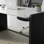 Tansho Desk Black Stainless Steel - Image 3