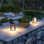 Tecka Lantern / Weathered Teak Frame - Image 3