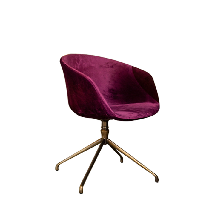 TERRE-DINING-CHAIR-A4SP-77.jpg Terre Dining Chair Brown Fabric - Image 1