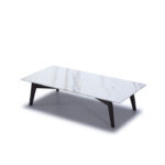 Tiverton Long Coffee Table White Marble