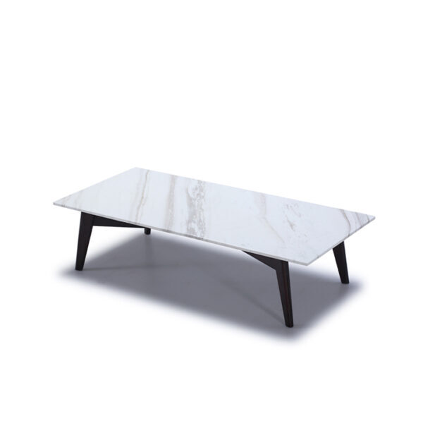 Tiverton Long Coffee Table White Marble