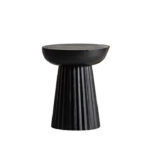 Tritone Side Table Black Wood
