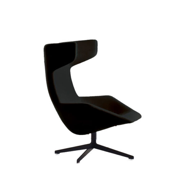 Vignon Lounge Chair Black Cashmere