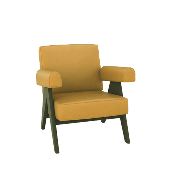 Veneto-Lounge-Chair-A12003-1.jpg Veneto Lounge Chair Ochre Fabric - Image 1