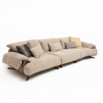 Vordon Sofa Warm Beige Fabric