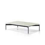 Woodward Rectangular Coffee Table - 1.2 Metal Marble