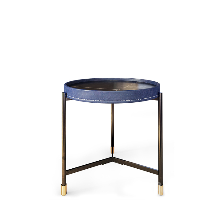 caterbury-b.jpg Canterbury Side Table Stainless Ceramic Black - Image 1