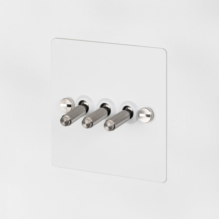 ePZv1qE.jpg 3G Toggle Switch / White / Steel - Image 1