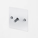 1G Intermediate Toggle / White / Steel