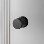 Door Knob / Cross / Black