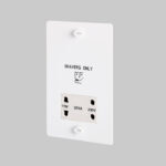 Shaver Socket / White