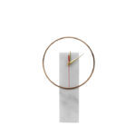Veva Clock White