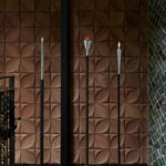 Stainless Steel Outdoor Garden Torch Orchos Silver Hardwood - Image 5