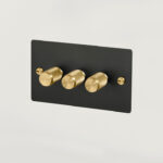 3G Dimmer / Black / Brass