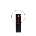 Veva Clock Black