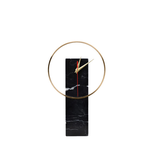 Veva Clock Black