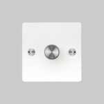 1G Dimmer / White / Steel - Image 2
