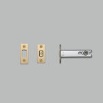 Door Knob Latch / Brass