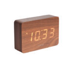 KA5653DWSL Wood Alarm Clock
