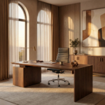 Eames Aluminium Executive Leather (With Castor) - Image 4